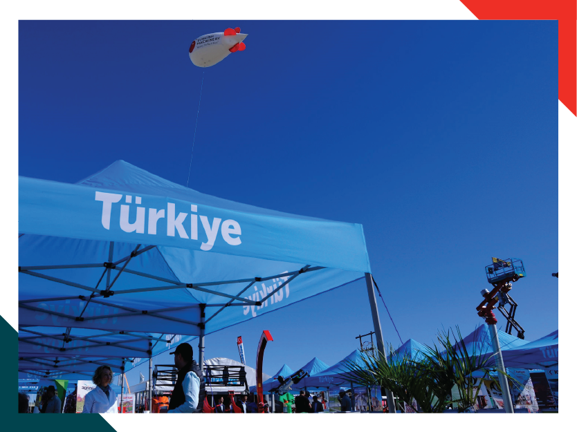 Turkish Machinery organisierte zum zweiten Mal die nationale Beteiligung an der NAMPO-Messe