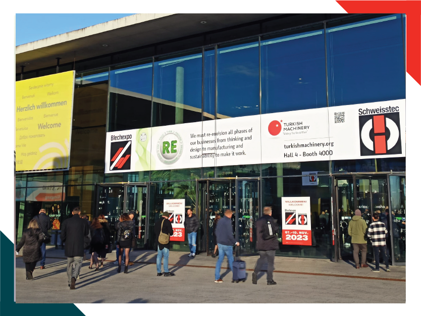 Turkish Machinery Participated in Blechexpo 2023 Fair